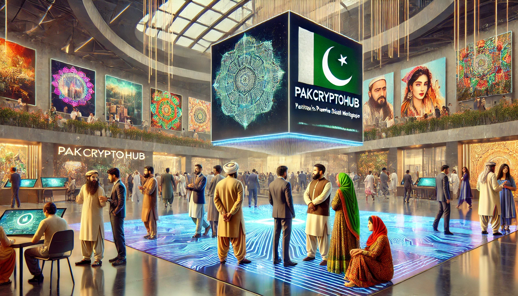 Exploring PakCryptoHub: Pakistan’s Premier NFT Marketplace Revolutionizing Digital Art