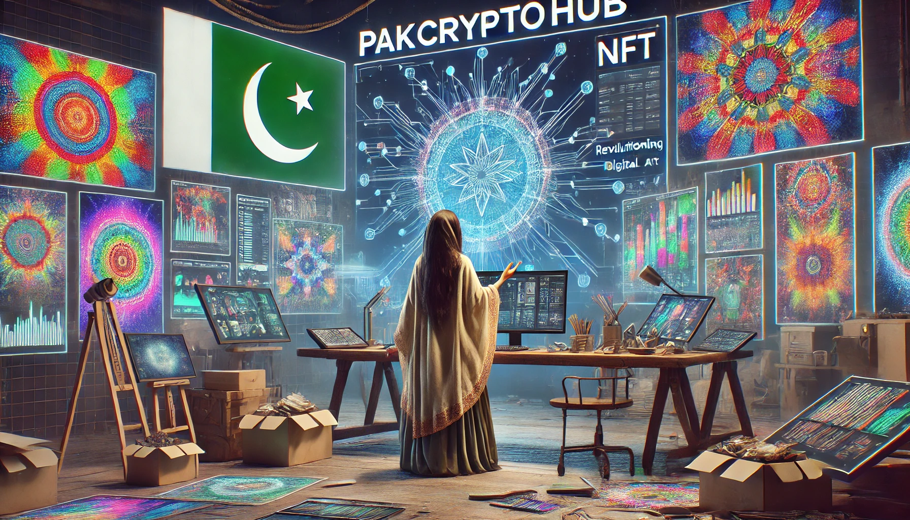 How PakCryptoHub is Empowering Pakistani Artists with NFTs
