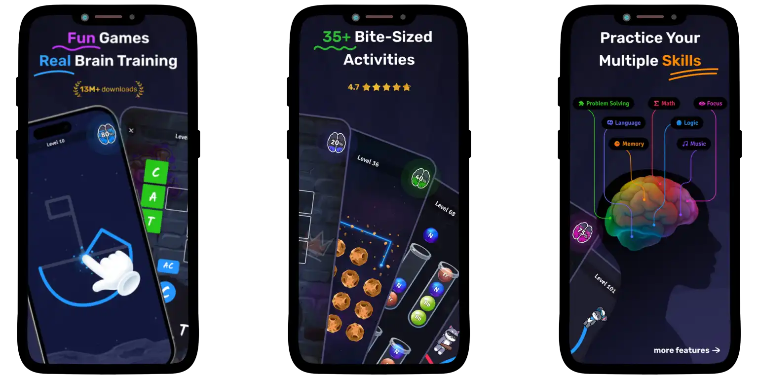 A screen from the Mind Elevate app.